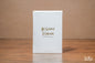 CORAN BLANC ORNEMENT CREUX EN BORDURE - S