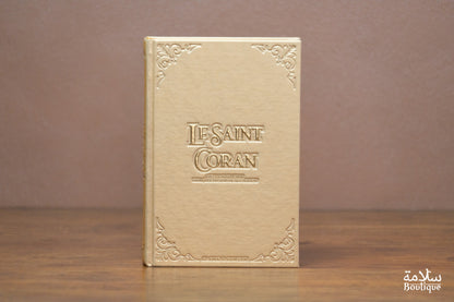 CORAN DOREE ORNEMENT CREUX EN BORDURE - M