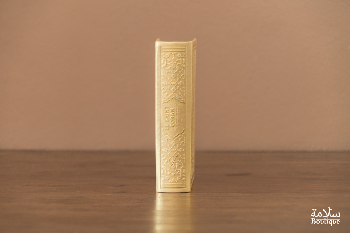 CORAN DOREE ORNEMENT EN RELIEF - S